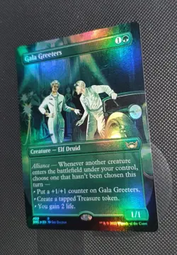 MTG *FOIL BOX TOPPER *Streets of New Capenna Rare GALA GREETERS NM - Image 1