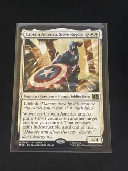 Captain America, Steve Rogers - Commander: Marvel Super Heroes 0835 - Image 1