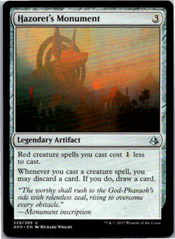Hazoret's Monument U Amonkhet 229 NM - Image 1