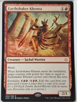 Earthshaker Khenra - Hour of Devastation - Magic the Gathering MTG Nice! - Image 1