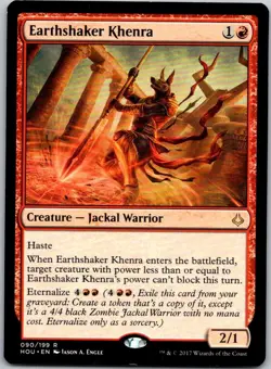 Magic the Gathering Earthshaker Khenra Hour of Devastation MTG Free Shipping! - Image 1