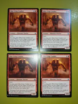 Ahn-Crop Crasher x4 Amonkhet 4x Magic the Gathering MTG - Image 1