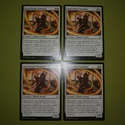 Sunscourge Champion x4 Hour of Devastation 4x Playset Magic the Gathering MTG - Image 1