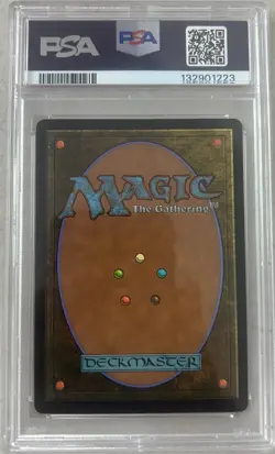 2025 MTG SECRET LAIR DROP SONIC THE HEDGEHOG-FOIL #7033 CHAOS EMERALD PSA 10 - Image 2
