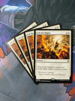 Fell the Mighty x 4 | 7% Off 2+ | Karlov Manor | NM | MTG - Image 1