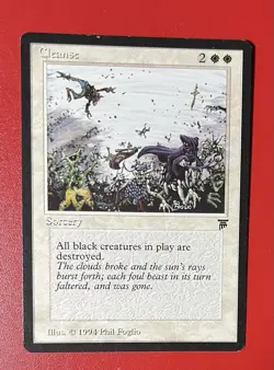 Cleanse Legends MTG Excellent Condition Magic The Gathering - Image 1