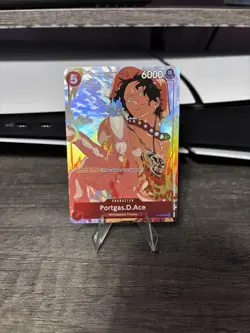 Portgas.D.Ace (Gift Collection 2023) P-028 One Piece Promotion Cards Foil - Image 1