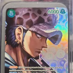 Bandai One Piece Trafalgar Law Foil Kingdoms of Intrigue Blocker - Image 1