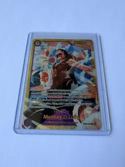 One Piece Monkey D. Luffy Water Seven Rush Foil - EB02-061 ENG NM SEC - Image 1