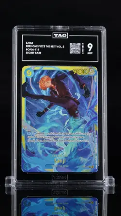 TAG 10 Sanji OP06-119 SEC Reprint Premium Booster The Best Vol.2 One Piece - Image 1