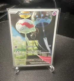 Pokemon TCG (SV06 Twilight Masquerade) Chimecho Illustration Rare Holo 179/167 - Image 1