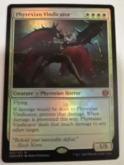 Phyrexian Vindicator MTG Phyrexia: All Will Be One Foil Rare - Image 1