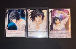 Death Note TCG | Rare DN3 & DN4 L Cards - Image 1