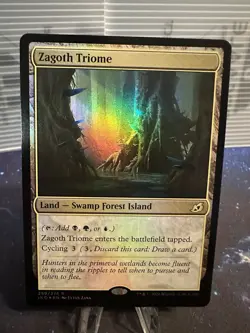 MTG Zagoth Triome - Ikoria (Foil) - Image 1
