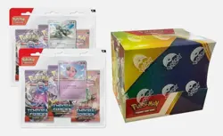 Pokemon TCG Scarlet & Violet Temporal Forces 3 PACK BLISTER Display Case Sealed - Image 1