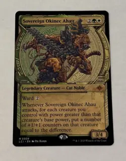 MTG Sovereign Okinec Ahau (Showcase) The Lost Caverns of Ixalan NM - Image 1