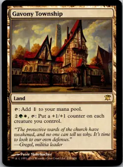 Gavony Township 239 Rare Innistrad Magic: The Gathering Lightly Played - Image 1