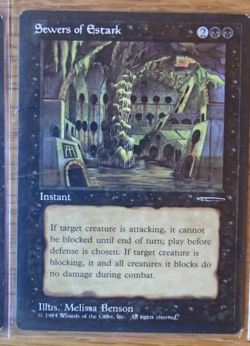 1994 MTG RARE BOOK PROMO 2 CARDs - ARENA & SEWERS of ESTARK - Good Cond. - Image 2