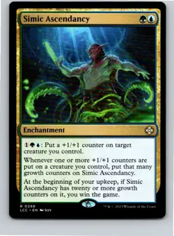 Magic the Gathering Simic Ascendancy Commander: The Lost Caverns of Ixalan MTG - Image 1