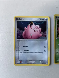 Pokemon EX Unseen Forces Stamped Reverse Holo Lot Clefairy Sunkern Onix Yanma - Image 4