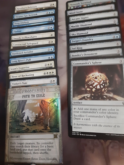 EDH Commander "Blink" Golem Token White and Blue Magic the Gathering Azorius - Image 4