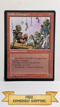 Goblin Chirurgeon (Frazier) Fallen Empires ...sku: DC563 - Image 1