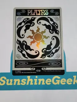 Plains (0888) (Rainbow Foil) Secret Lair Drop Foil - Image 1