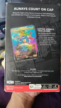 Magic: the Gathering - Marvel Super Heroes Commander Deck - Avengers Assemble - Image 2