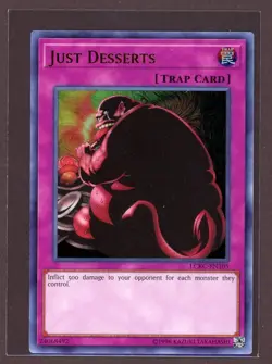 Just Desserts Holo Ultra Rare Yu-Gi-Oh! Card LCKC-EN105 NM/M - Image 1