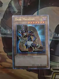 Konami Yu-Gi-Oh! TCG Dark Magician LC01-EN005 Quarter Century Secret Rare Foil - Image 3