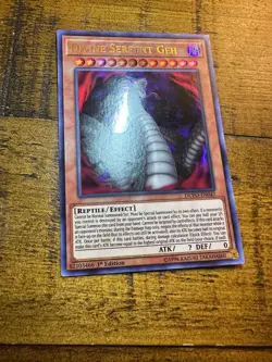 Divine Serpent Geh DUPO-EN047 1st Edition Ultra Rare LP + BONUS - Image 1