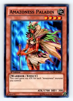 Yugioh Amazoness Paladin LCJW-EN087 Super Rare - NM 💎 - Image 1