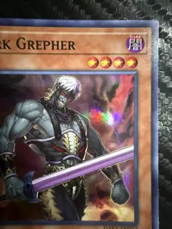 Yu-Gi-Oh Dark Grepher Dark Saviors (DASA) Super Rare DARK Warrior/Effect Monster - Image 3