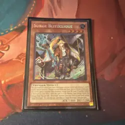 Konami Yu-Gi-Oh! Surge Blitzclique CYAC-EN004 Secret Rare 1st Ed - Image 3