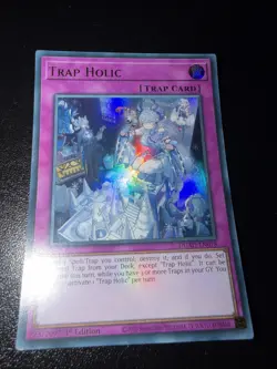 "Yugioh Trap Holic - Ultra Rare - DUAD-EN078 - 1st Edition - Pack Fresh" - Image 1