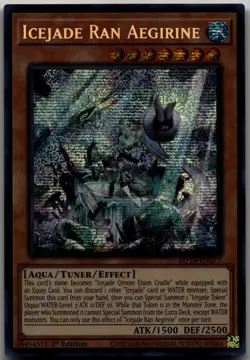 Icejade Ran Aegirine Prismatic Secret Rare 25th Anniversary Tin: Dueling Mirrors - Image 1
