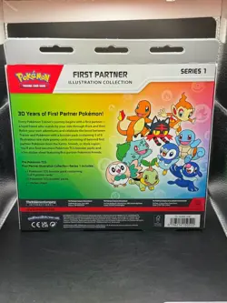POKEMON FIRST PARTNER ILLUSTRATION COLLECTION SERIES 1 BOX NEW - Image 2