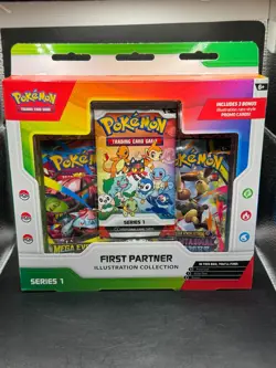POKEMON FIRST PARTNER ILLUSTRATION COLLECTION SERIES 1 BOX NEW - Image 3