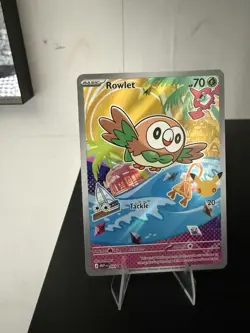 Pokemon First Partner Illustration Collection Series 1 Alola Gen 7 Starters Set - Image 2