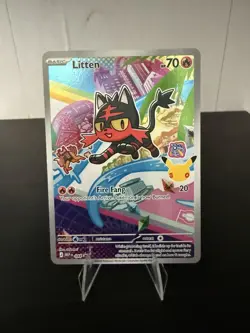 Pokemon First Partner Illustration Collection Series 1 Alola Gen 7 Starters Set - Image 3