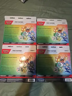 4x Pokemon First Partner Illustration Collection Series 1 Box - Image 2