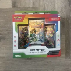 Pokemon First Partner Illustration Collection Series 1 - Image 1