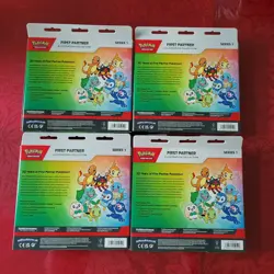 4-Pokemon First Partner Illustration Collection Series 1 Boxes SEE PHOTOS DETAIL - Image 2