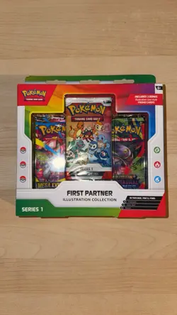 Pokemon First Partner Illustration Collection Series 1 - Bundle of 3 Sealed Sets - Image 2