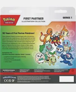 Pokemon First Partner Illustration Collection Series 1 - Bundle of 3 Sealed Sets - Image 3