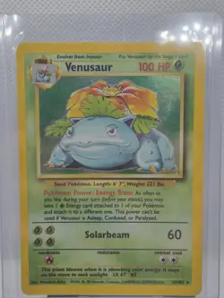 Pokemon TCG Venusaur Base Set 15/102 Holo 1999-2000 Wizards Base Set Ungraded - Image 1