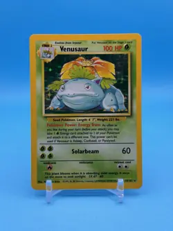 Pokemon TCG Venusaur Base Set 15/102 Holo 1999-2000 Wizards Base Set... - Image 1