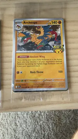 3x | Pokemon Archeops Chicago Field Museum Fossil Exhibit Exclusive SEALED - Image 2