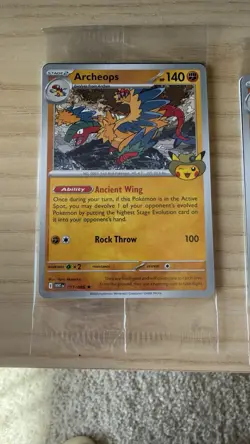 3x | Pokemon Archeops Chicago Field Museum Fossil Exhibit Exclusive SEALED - Image 4