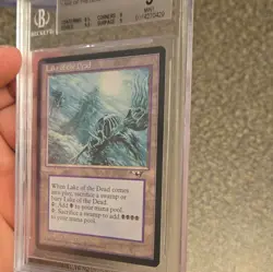 Wizards of the Coast MTG Lake of the Dead Alliances #185 BGS 9 1996 Rare - Image 3